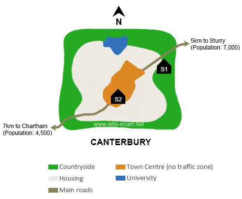 here is the map